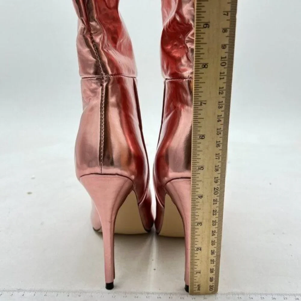metallic pink